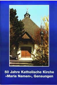 Titelblatt der Festschrift zur 50-Jahr-Feier der Kircheweihe (2003)